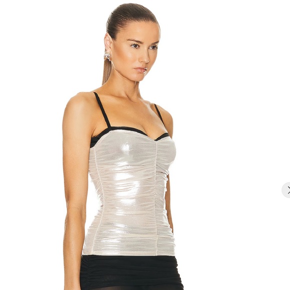 MIAOU Renzo Ruched Tube Top